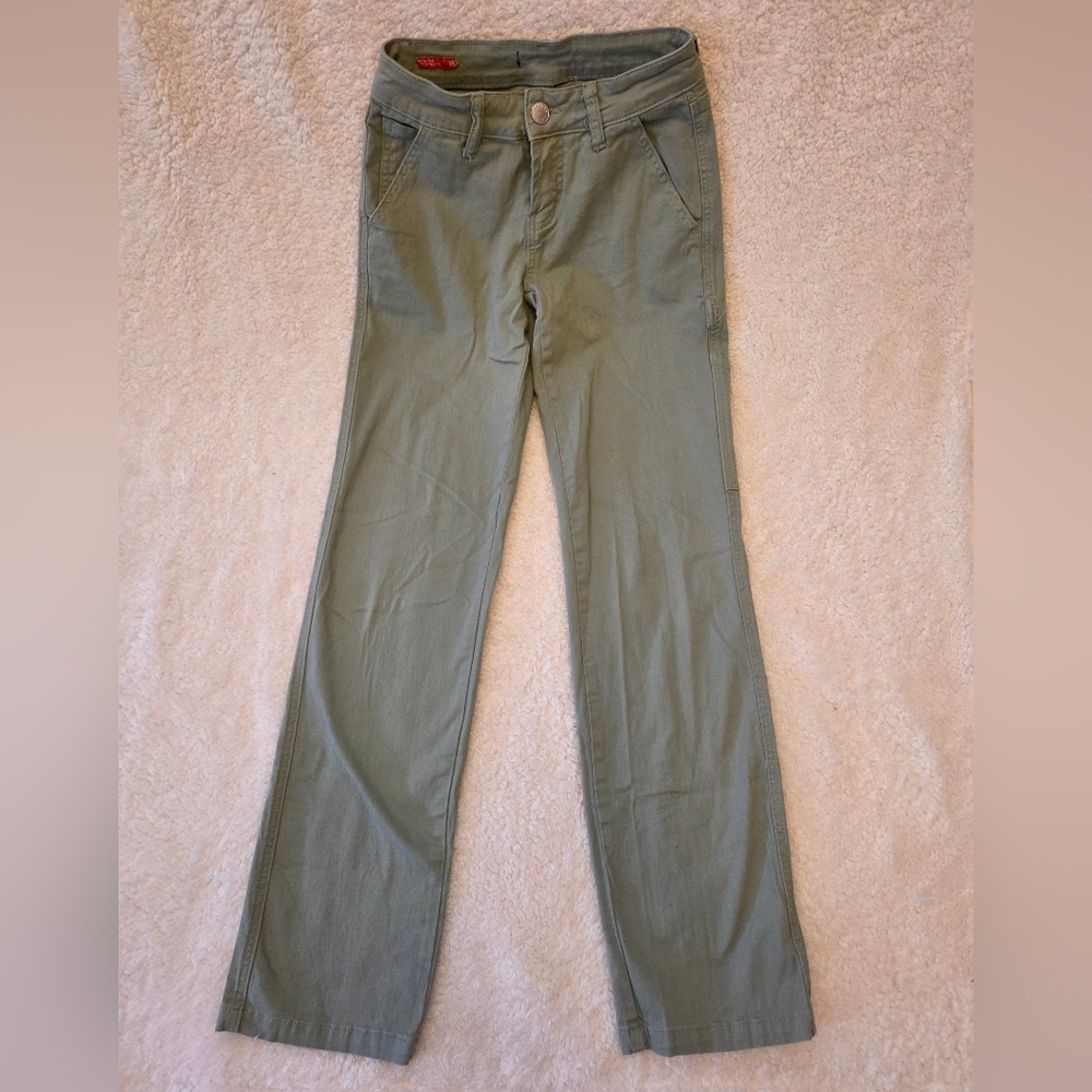 Vintage Hot Kiss Green Cargo Pants- Size 0